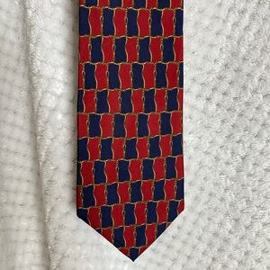 Metropolitan View men’s silk neck tie